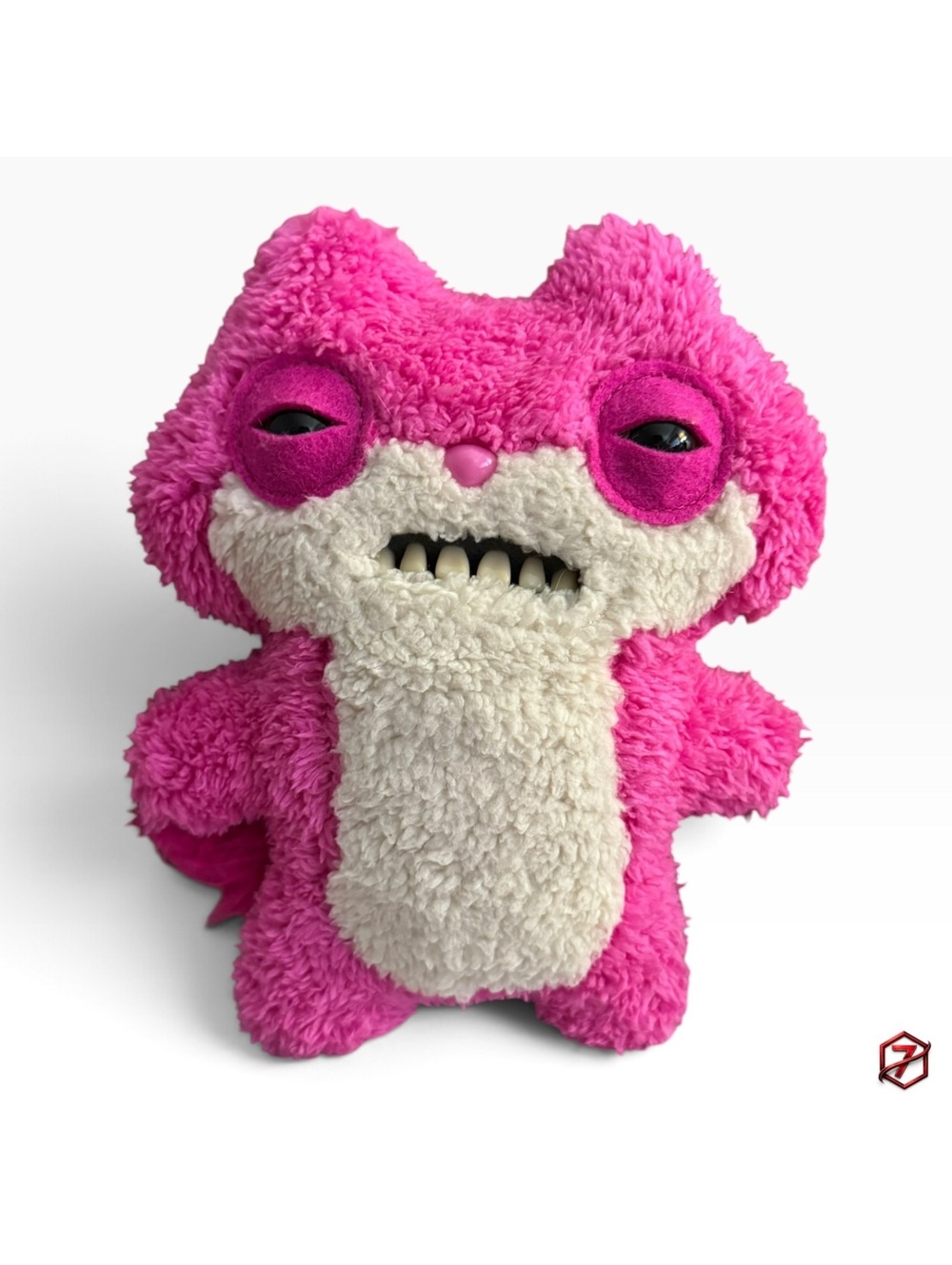 Fuggler Sketchy Squirrel Pink 9in Plush ZURU Bushy Tail Collectible
